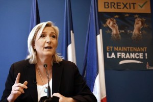 Francia: Le Pen reitera el “frexit” al estilo de Reino Unido 