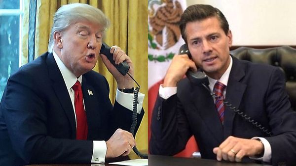 Donald Trump habló de "Bad Hombres" y Enrique Peña Nieto dice que defendió a México "con énfasis"