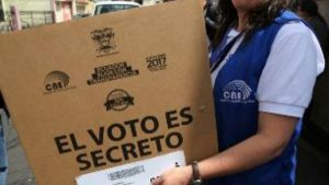 Primeros resultados de elecciones en Ecuador se darán a las 8pm