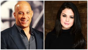 Vin Diesel se lanzó como cantante junto a Selena Gomez