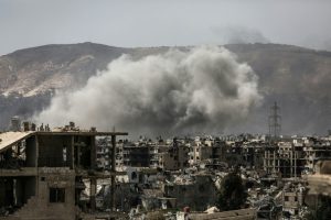 Intensos bombardeos al este de Damasco tras una ofensiva rebelde