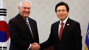 Tillerson advierte de que la paciencia con Corea del Norte se ha acabado