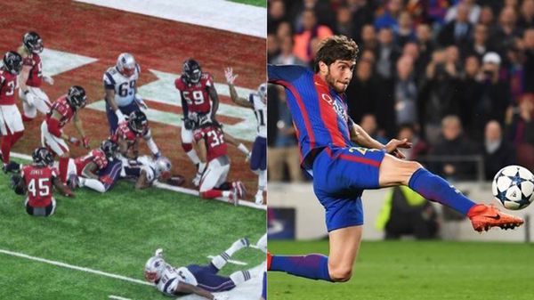 New England Patriots al Barcelona: "Bienvenidos al club de las remontadas"