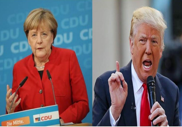 Merkel y Trump se reúnen en la Casa Blanca