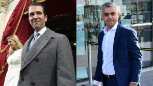 El cruce del hijo de Donald Trump y el alcalde musulmán de Londres por el atentado 