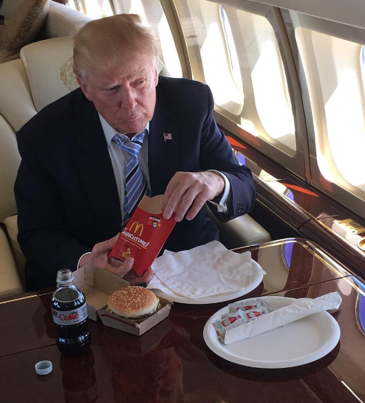 McDonald's a Trump: "En realidad eres una desagradable excusa de un presidente"
