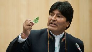 Evo Morales promulga ley que amplía superficie cultivo de coca en Bolivia
