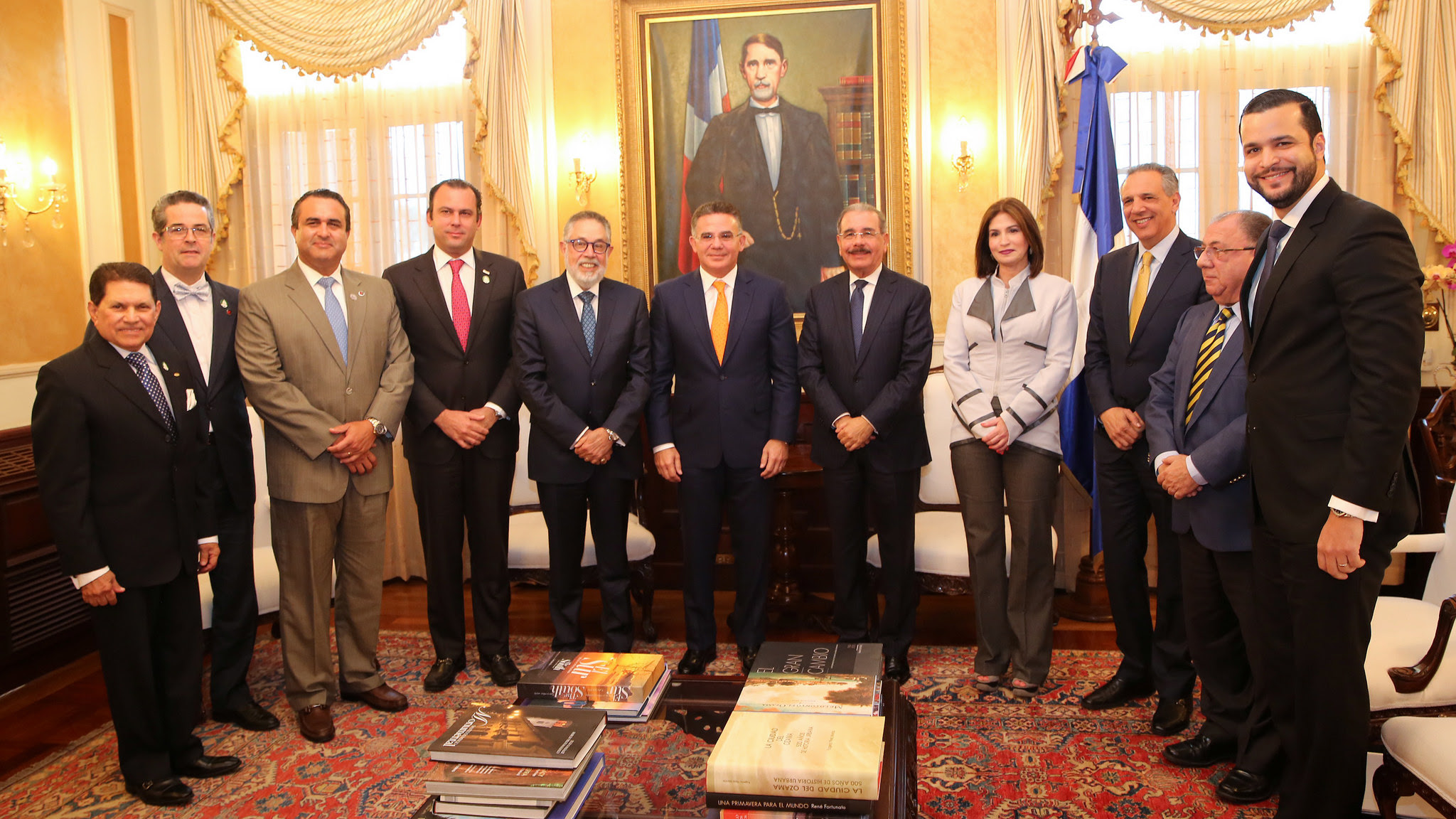 Danilo recibe a presidente Federación Asociaciones Industriales de Centroamérica y RD