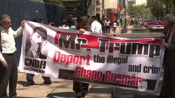 El irónico reclamo del abogado de "El Chapo" Guzmán a Donald Trump
