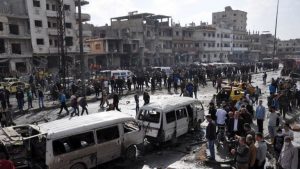 Cinco muertos por la explosión de autobús en la ciudad siria de Homs