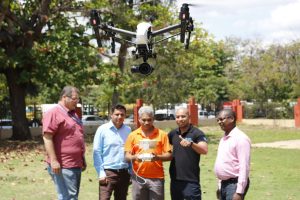 Realizan taller sobre el uso de drones para la gestion del riesgo y desastres