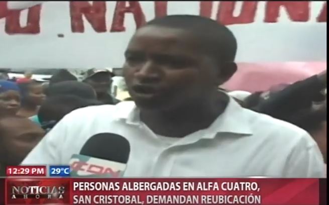 Personas albergadas en Alfa Cuatro, San Cristóbal, demandan reubicación