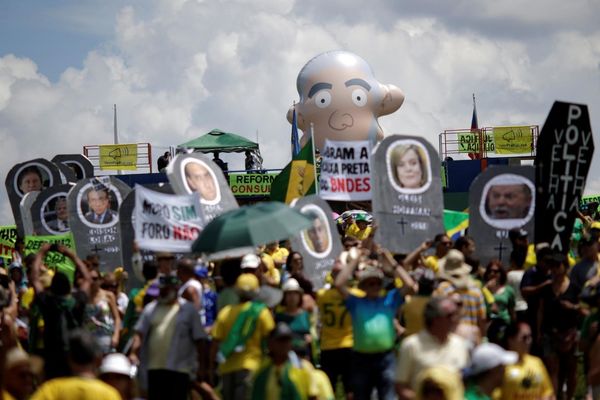Marchas en todo Brasil contra la corrupción y la impunidad y a favor de la renovación política
