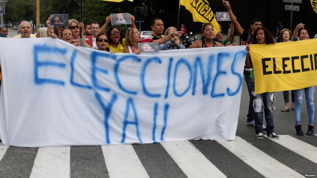 Oposición venezolana exige al Gobierno elecciones regionales este año