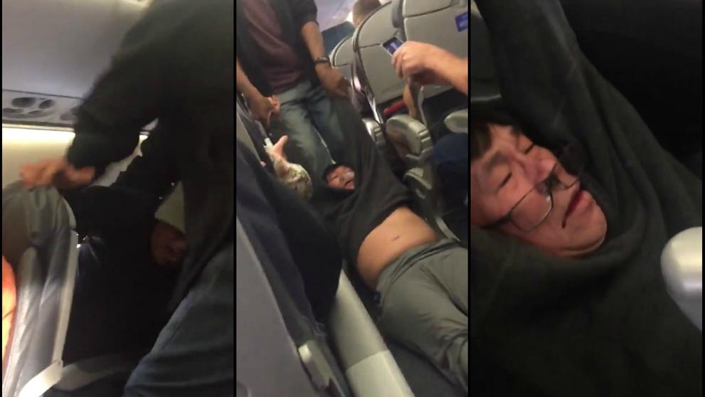 United anuncia que no usará más a la policía para sacar pasajeros de aviones