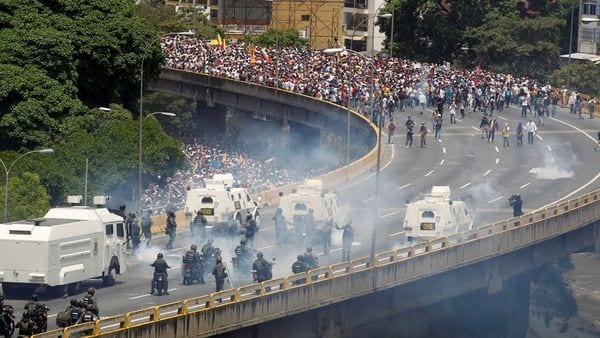 Iglesia venezolana pide al régimen de Nicolás Maduro que respete la "dignidad" de los manifestantes