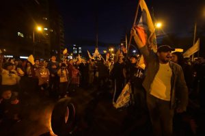 Continúan manifestaciones en Ecuador