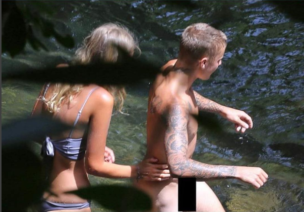 Foto publicada de Justin Bieber desnudo es de agosto 2016 en Hawaii