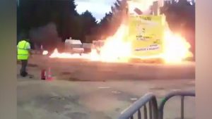 Francia: 18 heridos en explosión accidental en una feria 