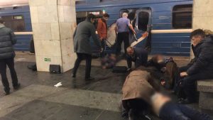 Autoridades rusas cierran el metro de San Petersburgo tras atentado terrorista