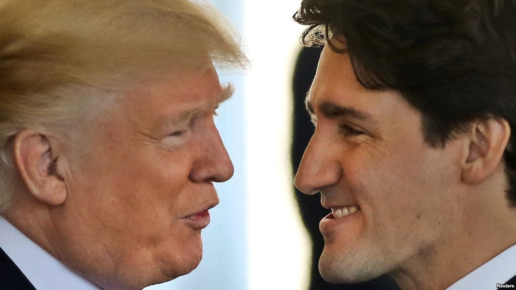 El presidente Donald Trump dice que no teme una guerra comercial con Canadá