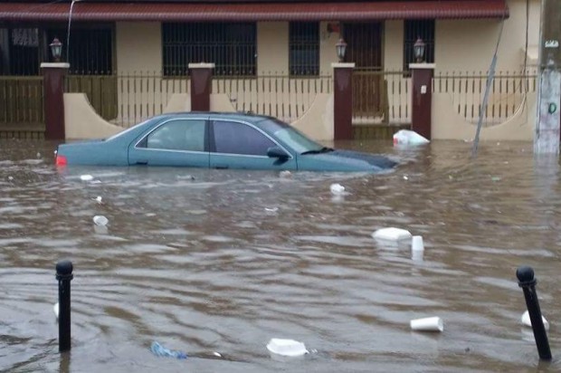 Duarte: inundaciones anegan decenas de casas en El Aguacate de Arenoso