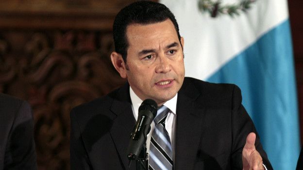 presidente de Guatemala, Jimmy Morales