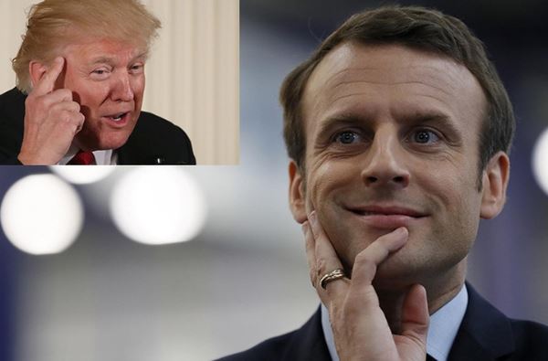 Donald Trump y Emmanuel Macron se reunirán el 25 de mayo al margen de cumbre de la OTAN
