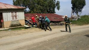 Medio Ambiente desmantela casas abandonadas en recuperación de Valle Nuevo 
