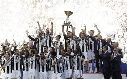 Juventus impone récord; conquista sexto título consecutivo