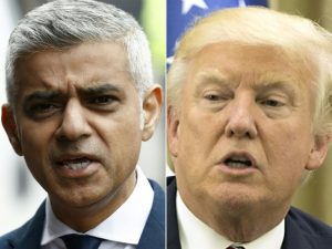 Trump vuelve arremeter en Twitter contra el alcalde de Londres