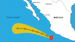 Dora se convierte en el primer huracán de la temporada en océano Pacífico
