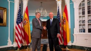 Secretario de Estado EEUU recibe al ministro español de Exteriores en Washington