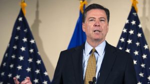 FBI Director James Comey makes a statement at FBI Headquarters in Washington, Tuesday, July 5, 2016. (AP Photo/Cliff Owen)