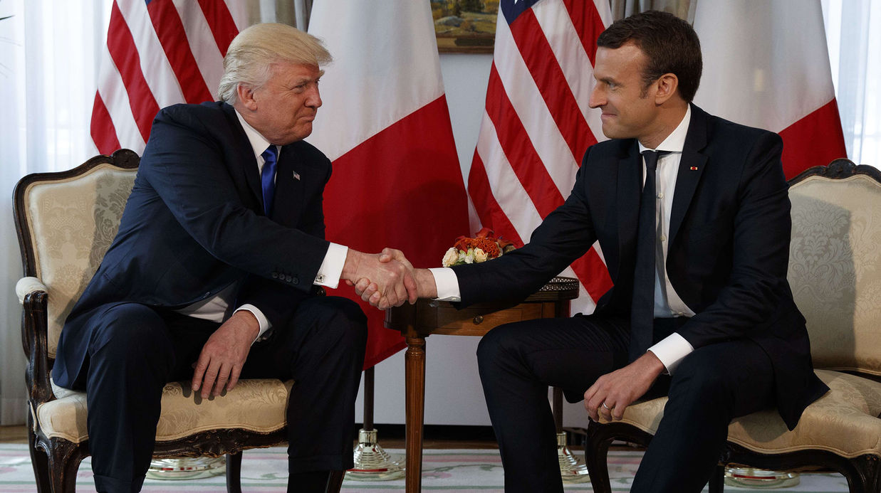 Donald Trump acepta invitación de Emmauel Macron al desfile del 14 de julio en Francia