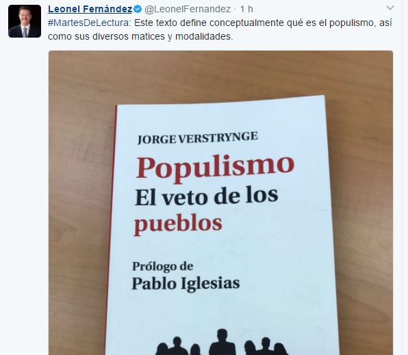 Leonel recomienda libro “Populismo, el veto de los pueblos”; todo listo para conocer coerción a dirigentes PLD