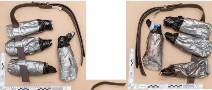 La Policía británica propagó fotos de las bombas falsas y un cuchillo usado por los terroristas de Londres