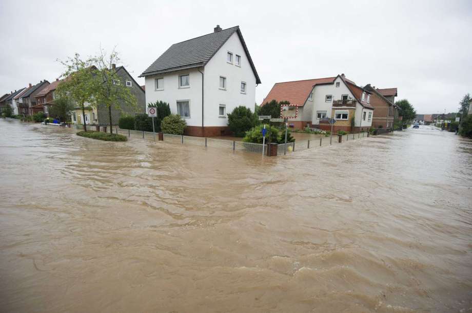 Intensas lluvias provocan inundaciones en Alemania