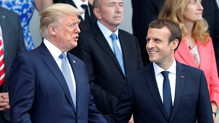 Macron y Trump conversan sobre cambios climáticos y terrorismo