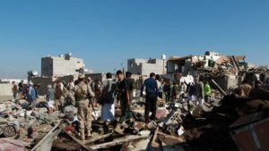 Al menos 20 civiles mueren por bombardeo en Yemen
