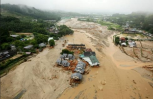 Inundaciones en Japón deja dos muertos y 20 desaparecidos