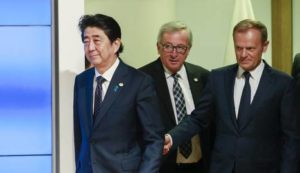 Japón y Unión Europea acuerdan pacto libre comercio