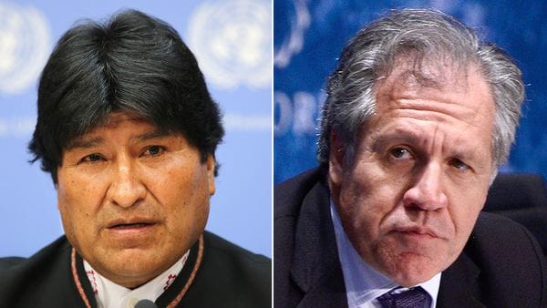 Evo Morales calificó de "loco" al secretario general de la OEA