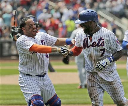 José Reyes remolca carrera del triunfo de Mets