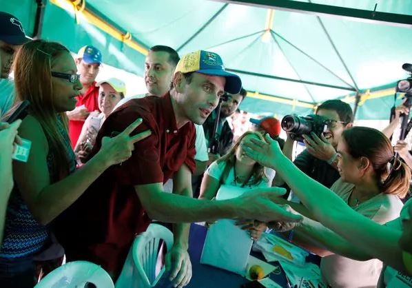 Capriles envió un mensaje a Maduro: "Le recomendaría que vea lo que está pasando y cancele el fraude Constituyente"