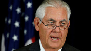 Secretario de estado EEUU no cree que haya amenaza inminente de Corea del Norte