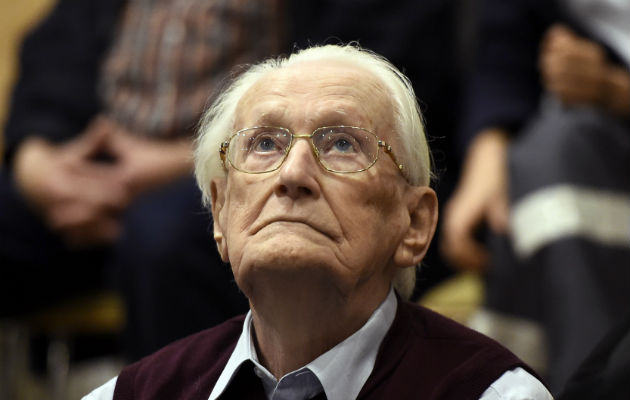 Alemania envía exguarda de 96 años a prisión