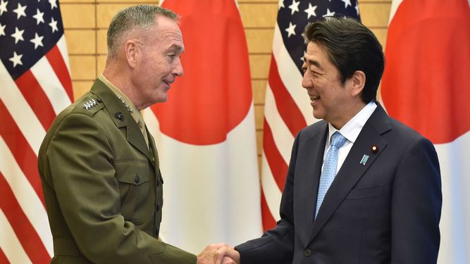 Jefe de Estado de EEUU promete amparar a Japón de ataque norcoreano