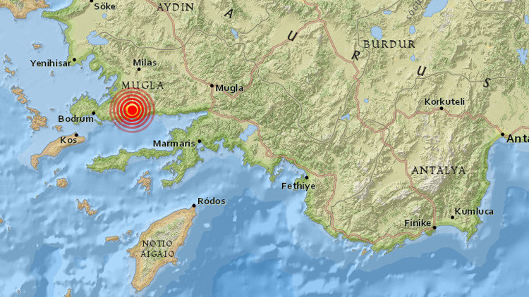 Sismo de magnitud 4,9 se registra en Turquía