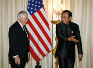 
EEUU: Tillerson viaja a Tailandia para convencer de aislar  a  Corea del Norte
